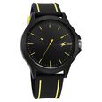 Fastrack Tees Urbanique Quartz Analog Black Dial Silicon Strap Watch For Guys - image number 1