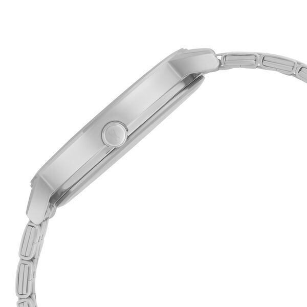 Fastrack Crush Quartz Analog White Dial Stainless Steel Strap Watch for Guys - image number 3