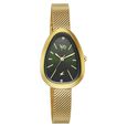 Vyb Prodigy By Fastrack Quartz Analog Green Dial Golden Stainless Steel Strap Watch For Girls - image number 2