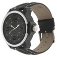 Fastrack Quartz Analog Grey Dial Leather Strap Watch for Guys - image number 1