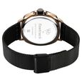 Fastrack Vyb Pioneer Quartz Analog Black Dial Black Metal Strap Watch For Guys - image number 5