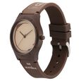 Fastrack Tees Quartz Analog Brown Dial Silicone Strap Watch for Girls - image number 2