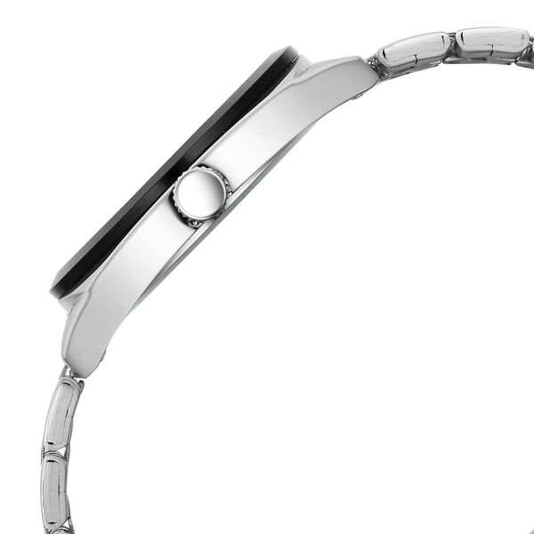 Fastrack Vyb Arcane Quartz Analog Black Dial Two Toned Color Metal Strap Watch For Guys - image number 4