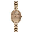 Fastrack Style Up Golden Dial Metal Strap Watch for Girls - image number 1