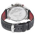 Fastrack Hitlist Quartz Chronograph White Dial Leather Strap Watch for Guys - image number 4
