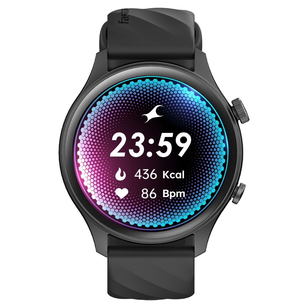 Buy Online Fastrack Vivid Pro Smart dial Silicone Strap Watch for Unisex 38110pp01 Fastrack