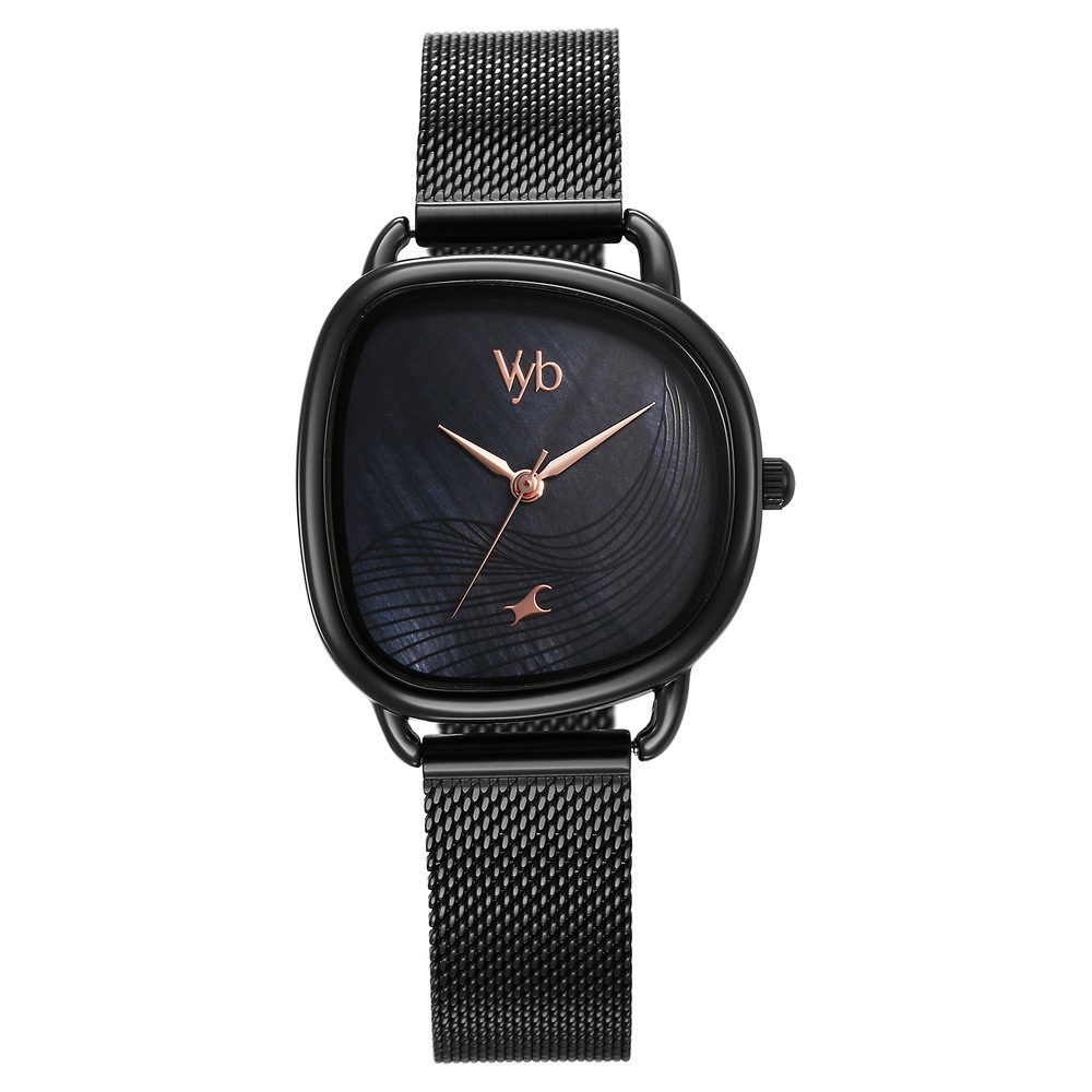 Buy Online Fastrack Vyb Manifester Quartz Analog Black Dial Stainless buy-online-fastrack-vyb-manifester-quartz-analog-black-dial-stainless
