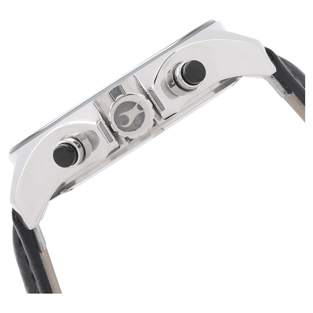 Buy Online Fastrack Quartz Chronograph Grey Dial Leather Strap Watch ...