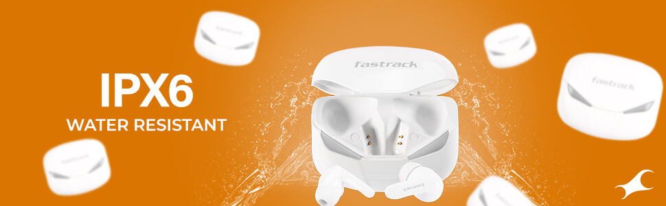 Reflex Tunes Truly Wireless White Ear Buds with 24 Hrs battery life