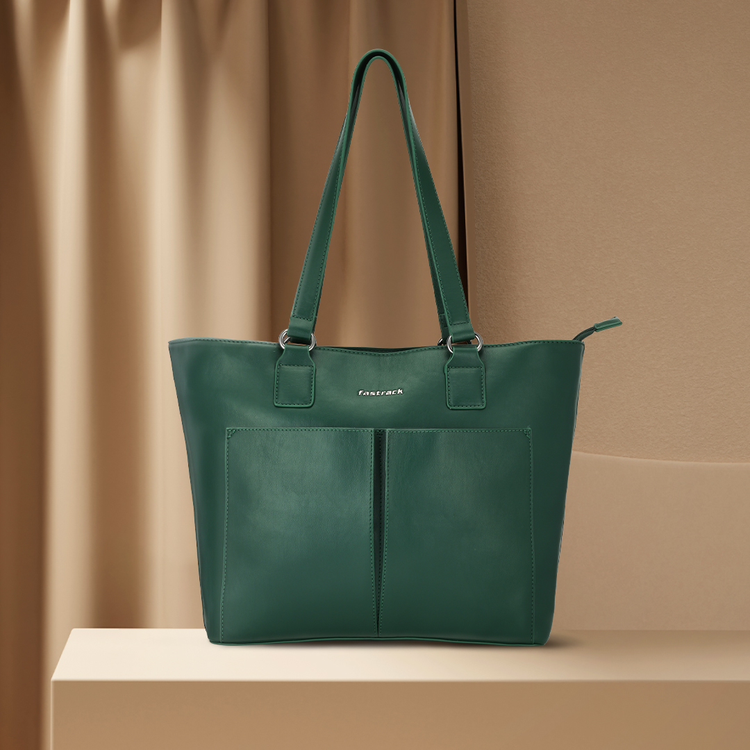 Green tote bag best sale