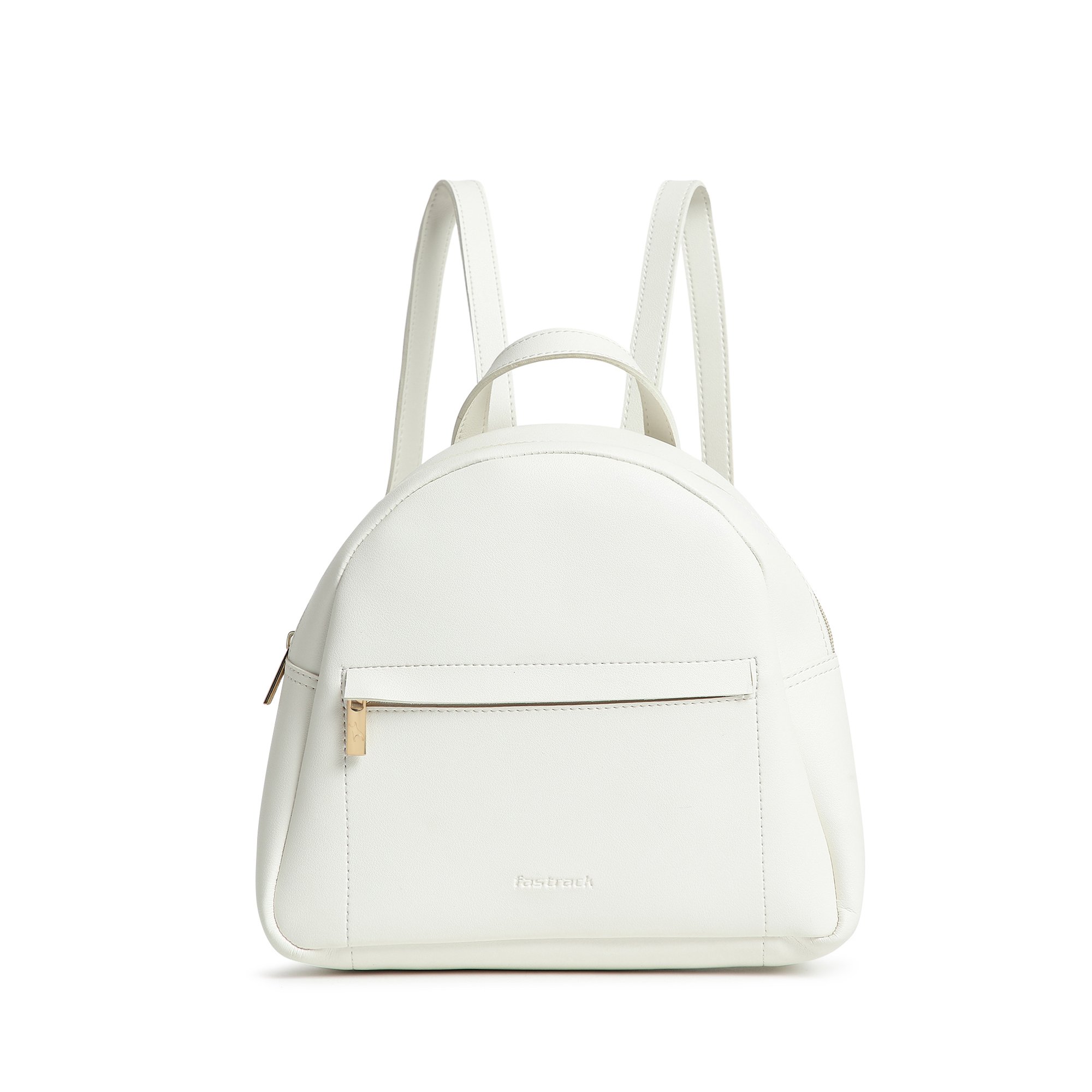 Buy Online Fastrack Black College Backpack for Women Trendy