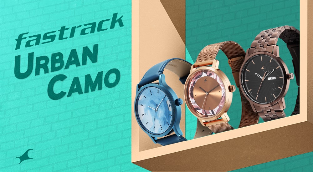 Fastrack hotsell camouflage watch