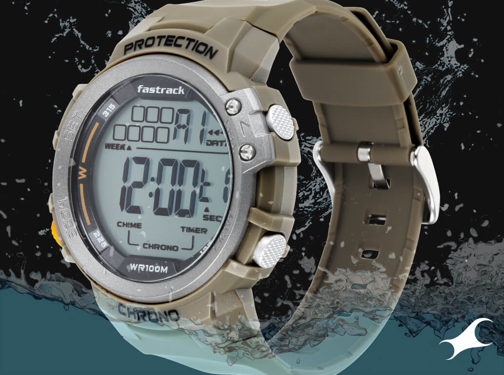 Fastrack watch wr100m hotsell