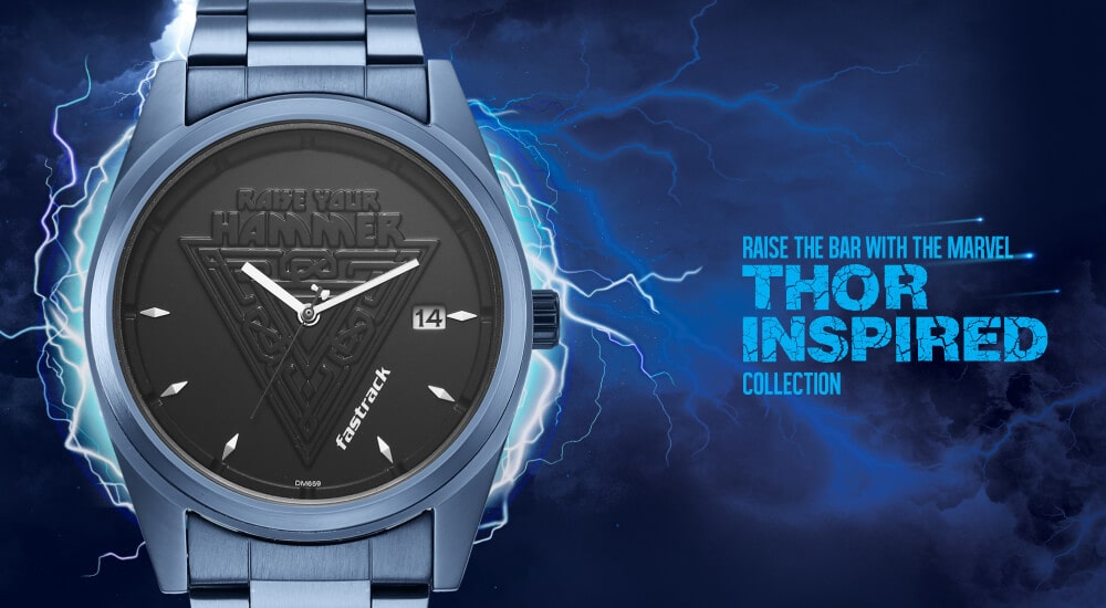 Fastrack hotsell marvel collection
