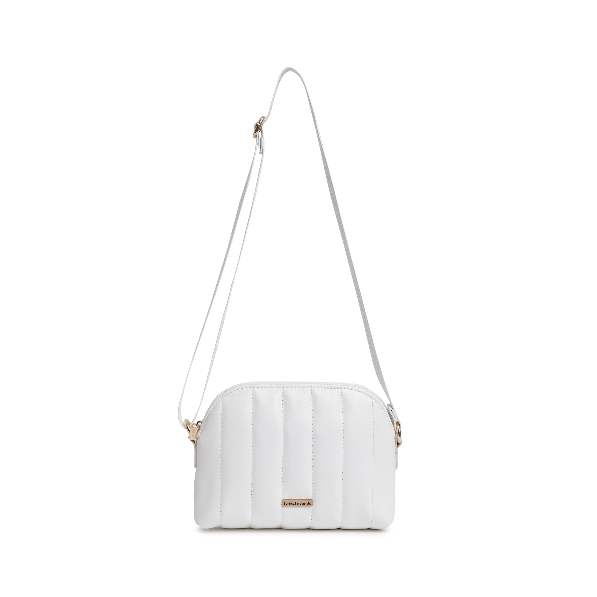 Buy Online Fastrack Modern Quilted Sling Bag for Women Trendy