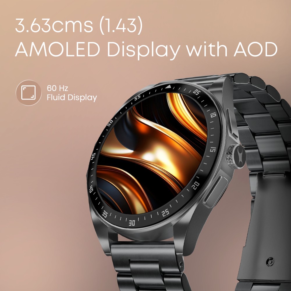 Buy Online Fastrack Radiant FX1 Luxury Metal Smartwatch with 3.6 cm ...