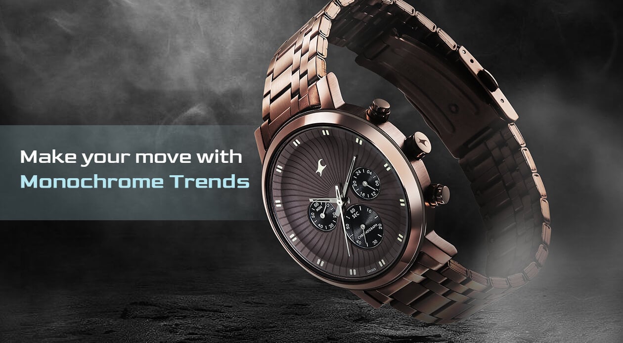 Buy Online Fastrack Kronos Multifunction Black Dial Stainless Steel ...