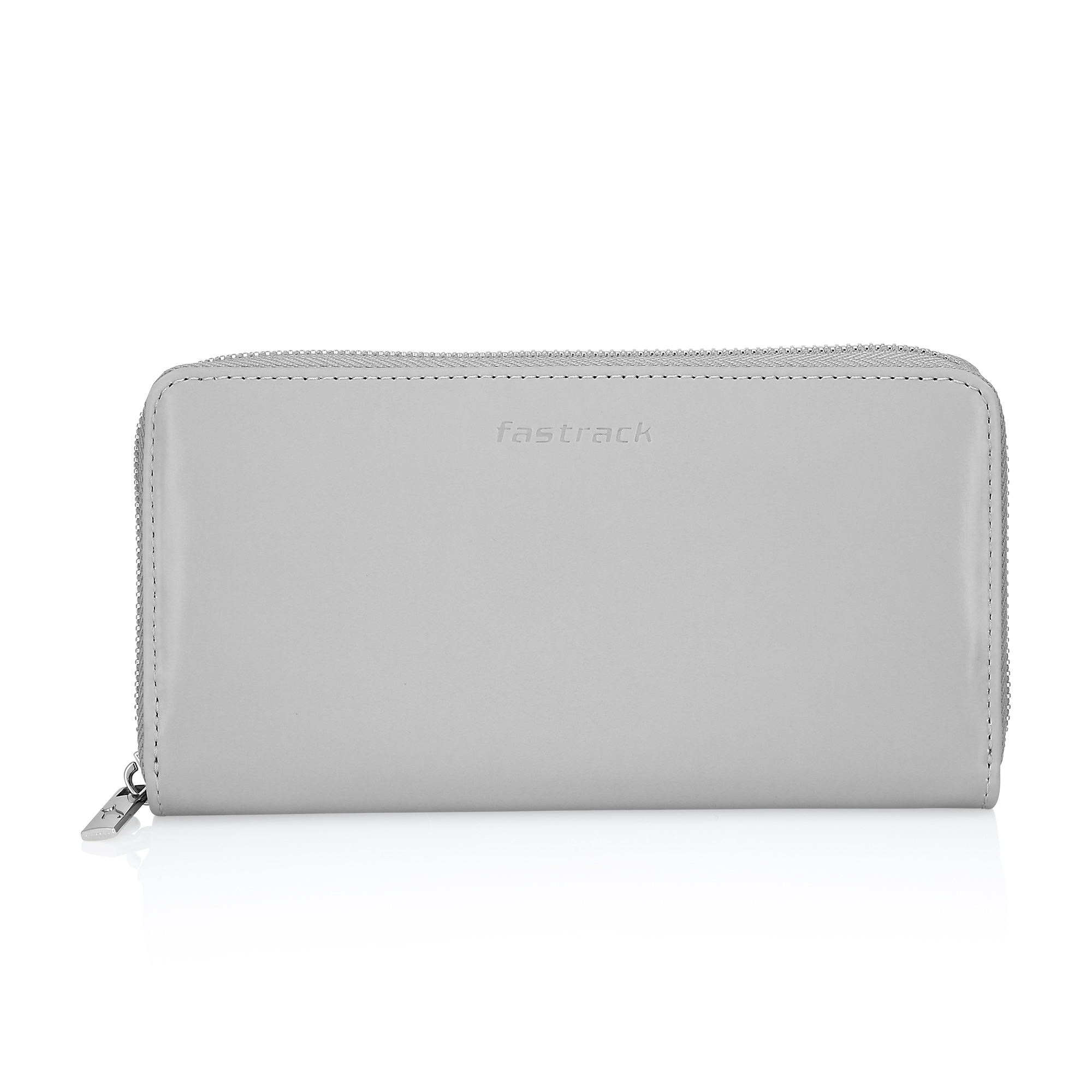 Buy Online Fastrack Grey Zip-Around Wallet - f234wlsms08gy1 | Fastrack