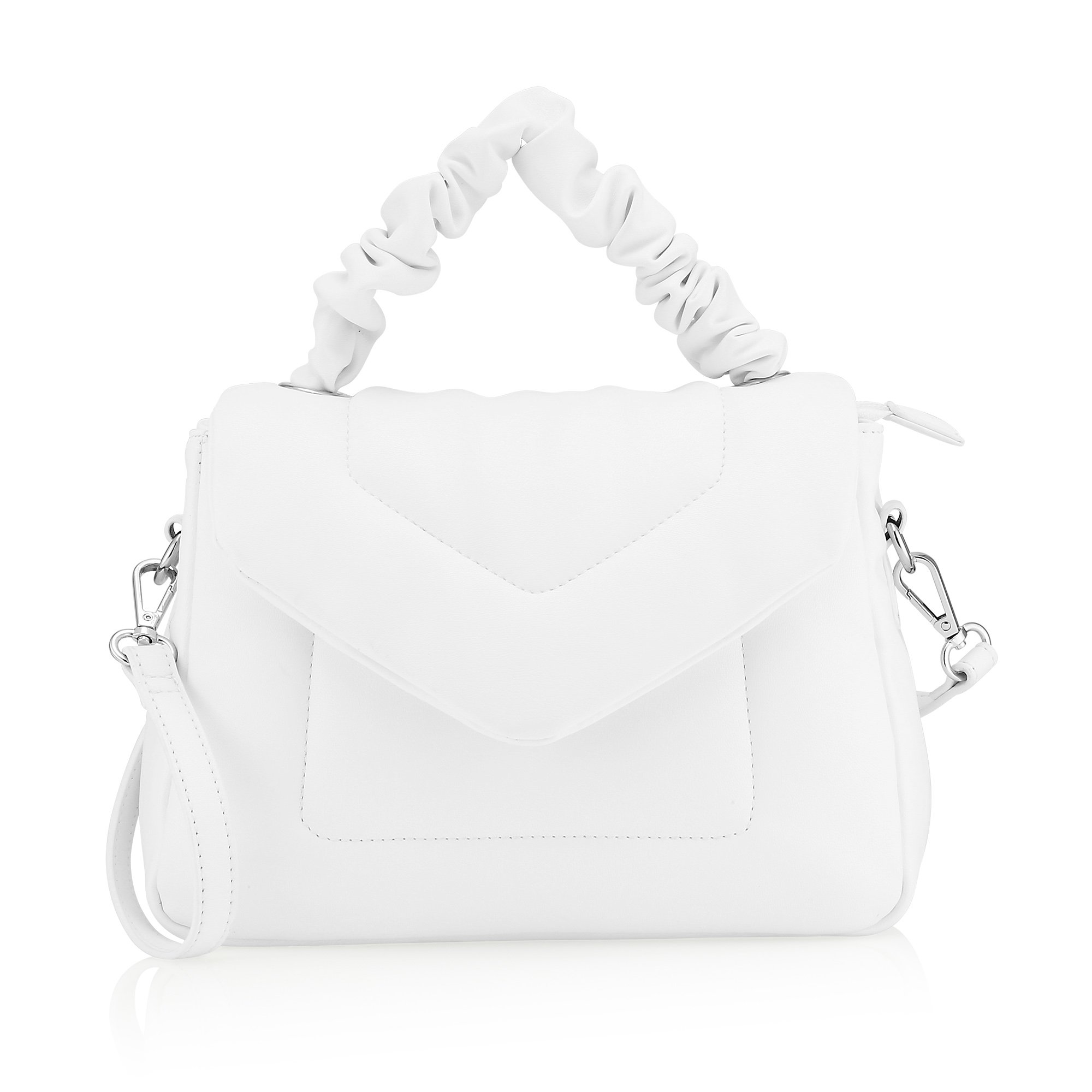 White satchel bags best sale