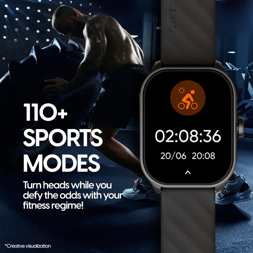 Buy Online Fastrack Limitless FS2 Pro Smartwatch with 4.97cm Super ...