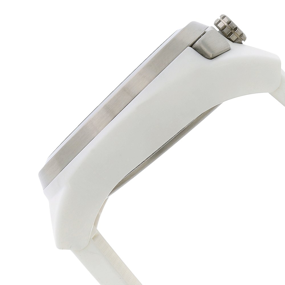 Fastrack Quartz Chronograph Silver Dial Plastic Strap Watch for Guys