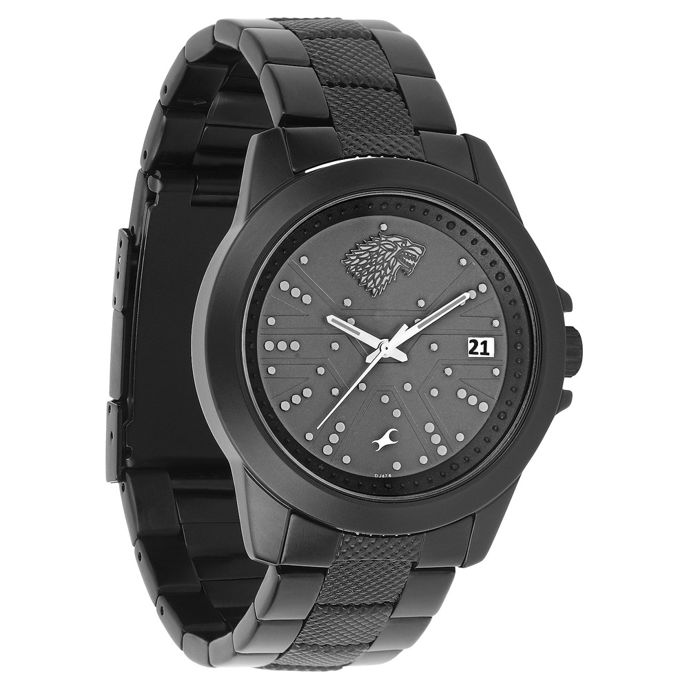 Game Over Fastrack Watch Buy Online Fastrack Game Of Thrones Quartz Analog with Date Grey Dial ...